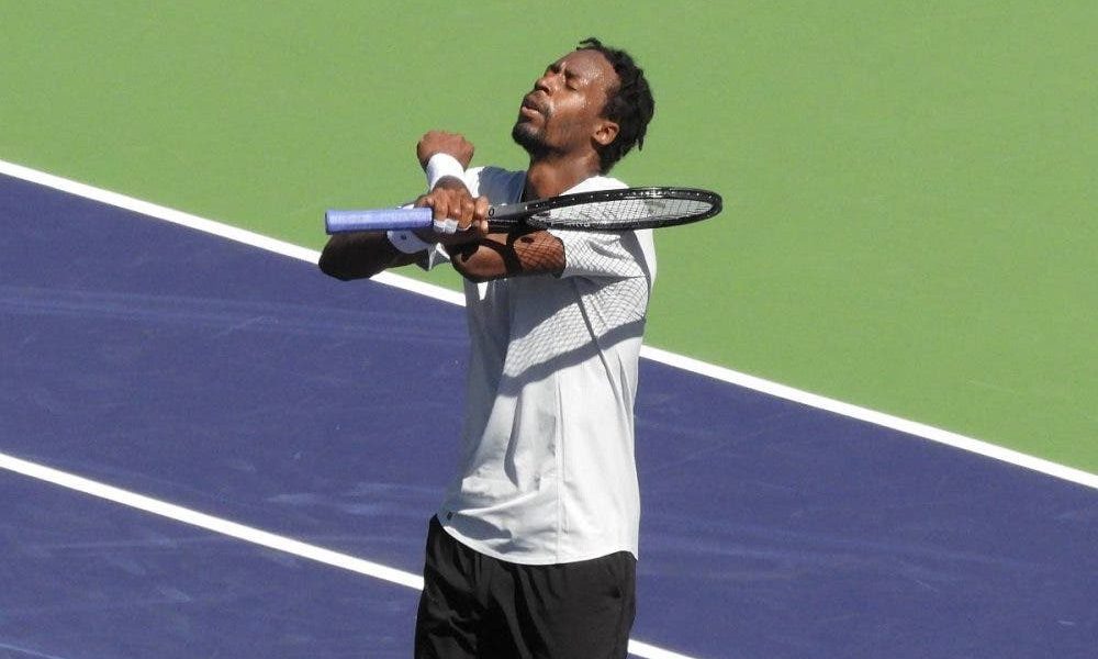 Gael Monfils Sets Up A Second Round Match Against Alexander Bublik In