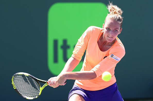 Krystina Pliskova upsets Petra Martic to reach the third round at the ...