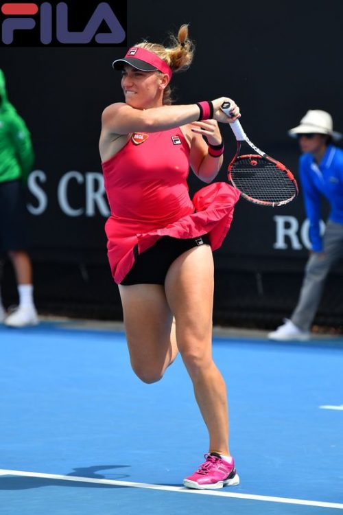 Timea Babos stuns Coco Vandeweghe in the first round of the Australian