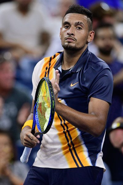 Nick Kyrgios Given Pep Talk By Us Open Umpire Layhani In Victory Over
