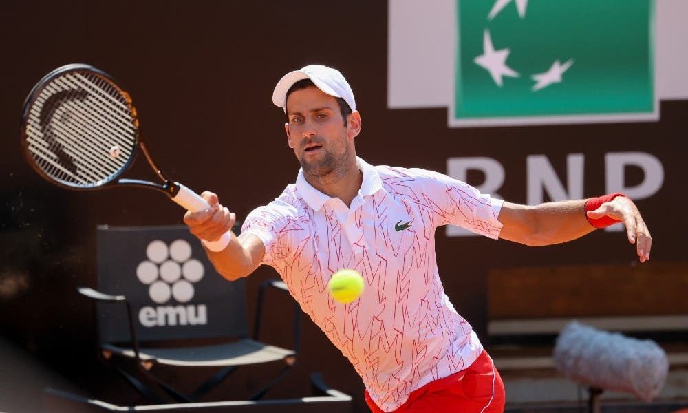 Djokovic expects to rev up his clay-court game at Italian Open