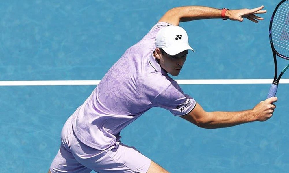 Hubert Hurkacz reaches the third round at the Australian Open for the