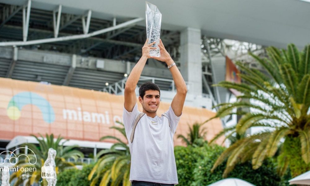 Carlos Alcaraz is chasing the Sunshine Double in Miami UBITENNIS