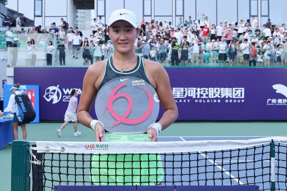 Wang Xiyu Claims Her First Wta Title At The Guangzhou Open Ubitennis 0184