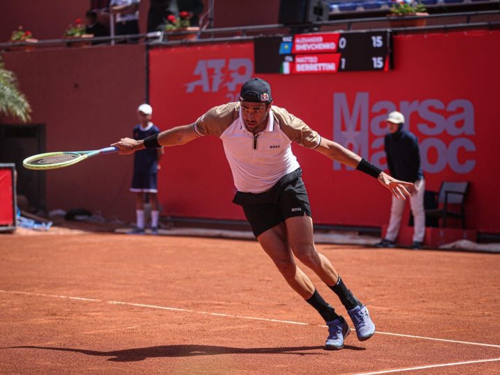 Matteo Berrettini beats Lorenzo Sonego in Marrakesh to reach his first ...