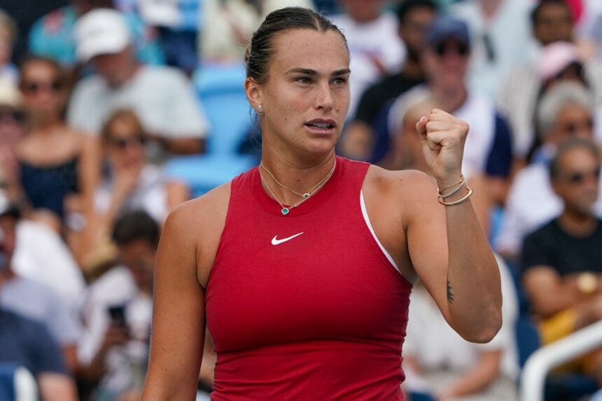 Aryna Sabalenka beats Jessica Pegula in Cincinnati to win her sixth WTA